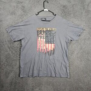 Not Of This World NOTW Mens 2XL Gray Sons of Promise‎ Christian Graphic T-Shirt